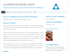 Tablet Screenshot of alanon-netherlands.org